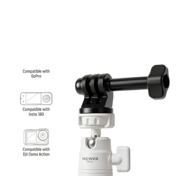Neewer Basics Mini Desk Tripod for iPhone GoPro Vlogging-4