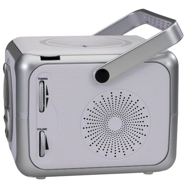 JENSEN CD-555 Portable Stereo Bluetooth CD Player FM Radio-1