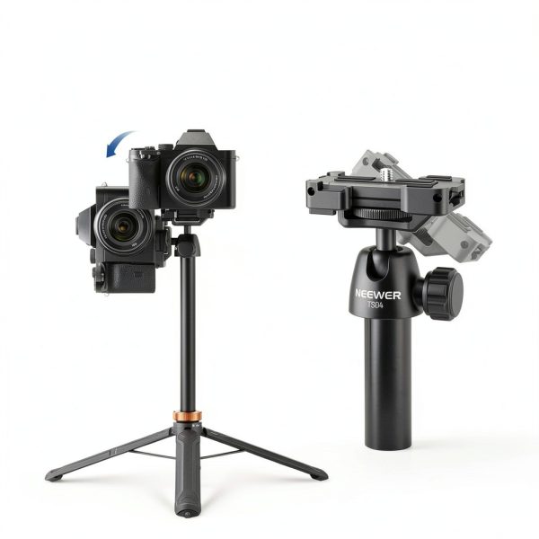 Neewer BASICS Selfie Stick Tripod Metal Compact Phone Camera-5