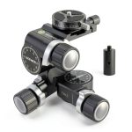 Neewer 3 Way Geared Tripod Head Aluminum Alloy Camera-0