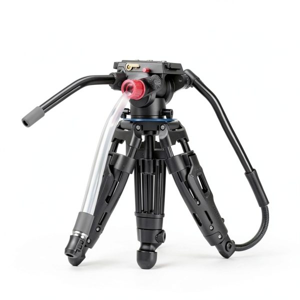 Neewer 79 Inch Fluid Head Tripod Aluminum DSLR Camera Stand-3