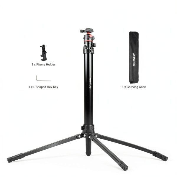 Neewer Basics Travel Tripod Camera Stand Ball Head Arca-7