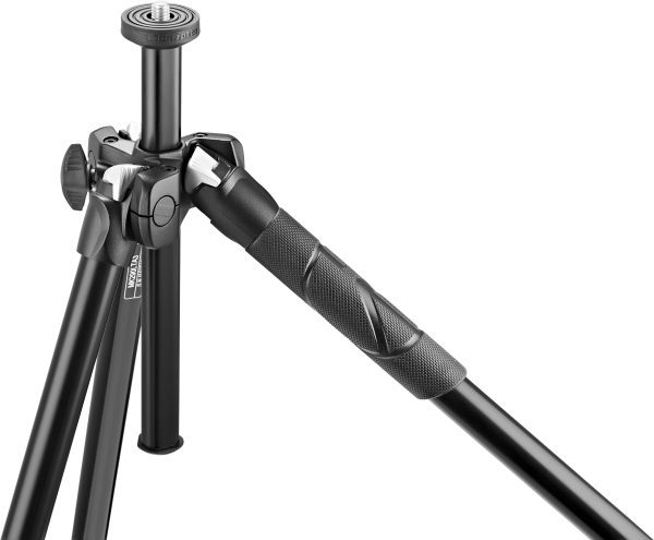 Manfrotto Aluminum Tripod Fluid Video Head Camera Balancing-3