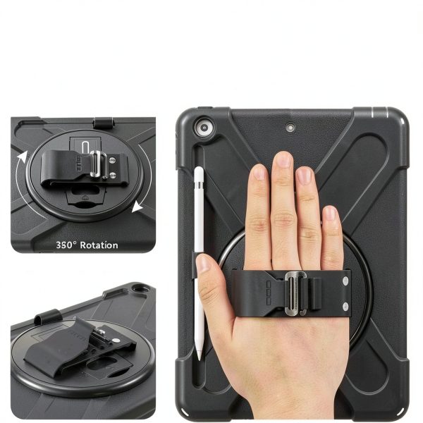 CODi Rugged iPad Case 360 Protection Kickstand Strap-6