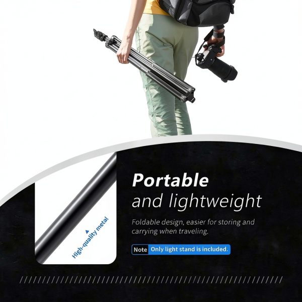 Neewer Aluminum Tripod Stands Studio Photography Lights-5