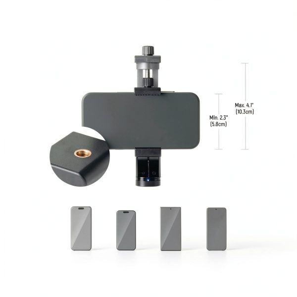 Neewer Basic Mini Desk Tripod 3 Way Pan Tilt Head Remote-3