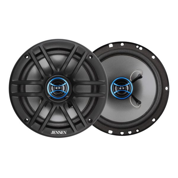 Jensen JS62 6.5 Inch 2 Way Car Speakers 100W Each-0
