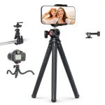 Neewer Flexible Tripod Camera Vlogging Stand with Remote-0