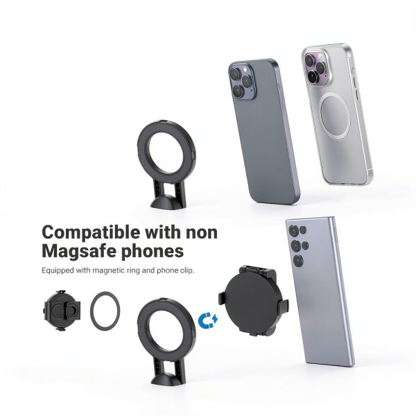 Neewer BASICS Magnetic Selfie Stick Tripod Portable Remote-2