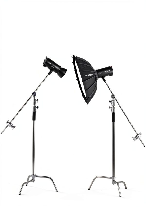 Pavo Foldable C Stand Universal Adapter Adjustable Height-3