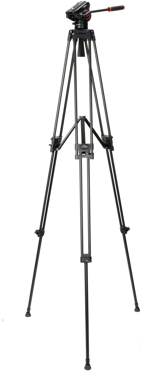 Sunpak Video PRO-M5 Fluid Head Tripod for Videographers-1