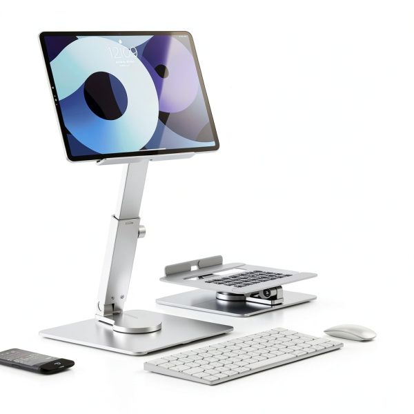 Pavo Tablet Stand Ergonomic Rotating Base Folding Arm-2