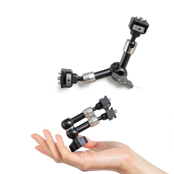 Neewer 7 Inch Magic Arm Camera Monitor Mount Ball Heads-3