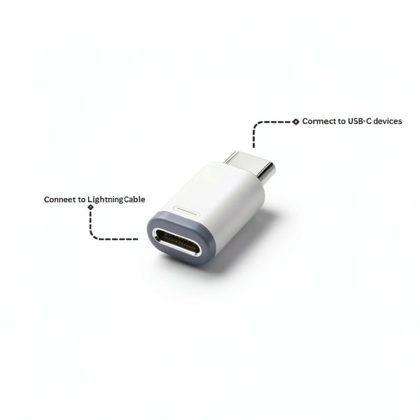 Lightning to USB C Adapter 3 Pack Charging Data Transfer-3