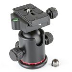 Neewer Metal 360 Degree Ball Head for DSLR Cameras Tripod-0