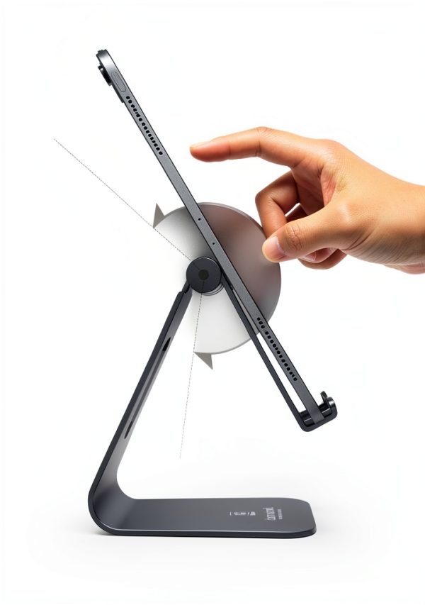 Lamicall Tablet Stand Aluminum Alloy Adjustable Phone Holder-2