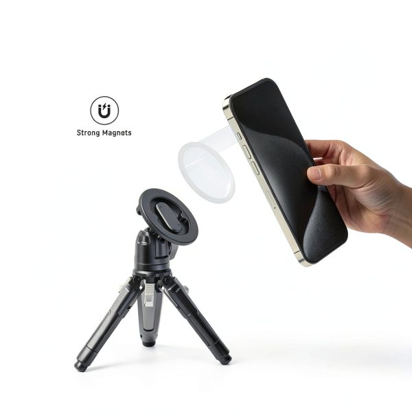 Neewer Magnetic Phone Tripod Mount Action Camera Adapter-1