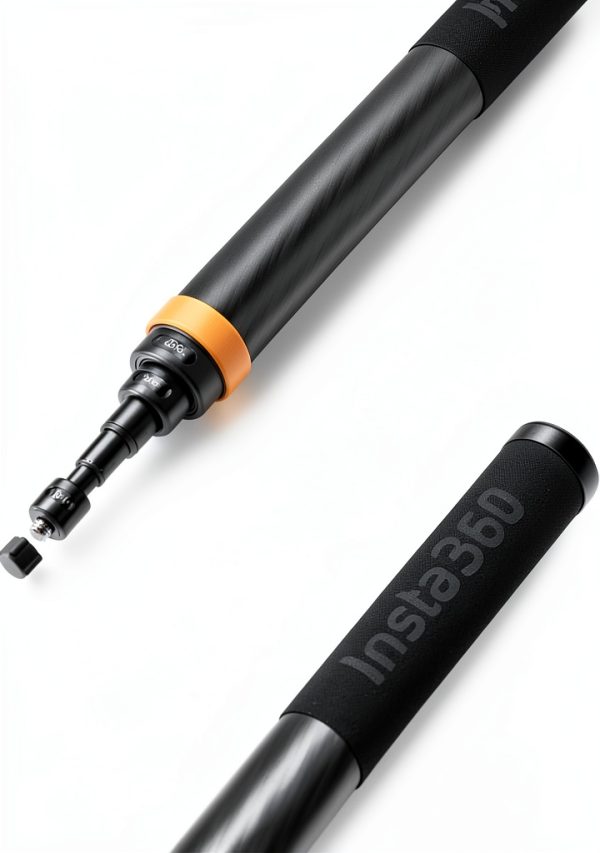 Insta360 Extended Selfie Stick Black 3 Meter Camera-0