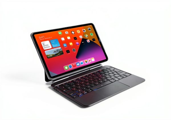 Adesso Portable Keyboard Cover iPad Pro Air Aluminum Slim-11