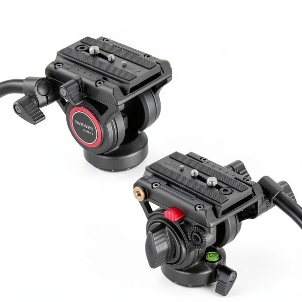 Neewer Fluid Head Tripod Lightweight Aluminum DSLR Video-7