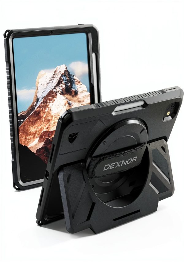 Dexnor iPad Pro 11 Case Rugged Protection Rotating Hand-0