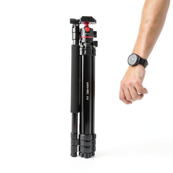 Neewer Basics Travel Tripod Camera Stand Ball Head Arca-1