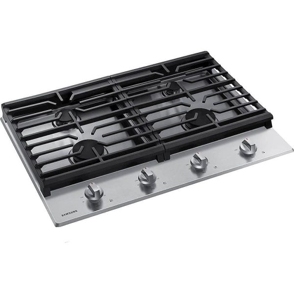 Samsung 30 Inch Built In Gas Cooktop 4 Burners Stainless-1