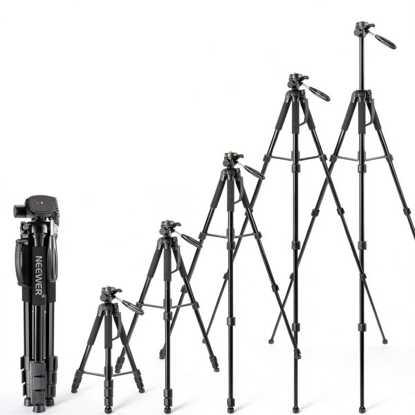 Neewer Aluminum Alloy 2 in 1 Tripod Monopod for DSLR Cameras-3