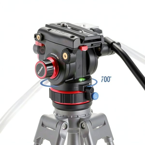 Neewer Heavy Duty Fluid Head Tripod Pro Damping Camera-1