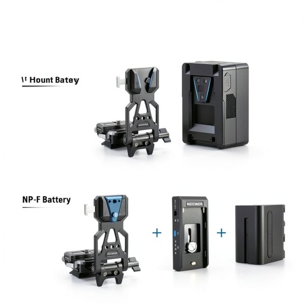 NEEWER V Mount Battery Plate Arca QR Plate Camera Baseplate-7