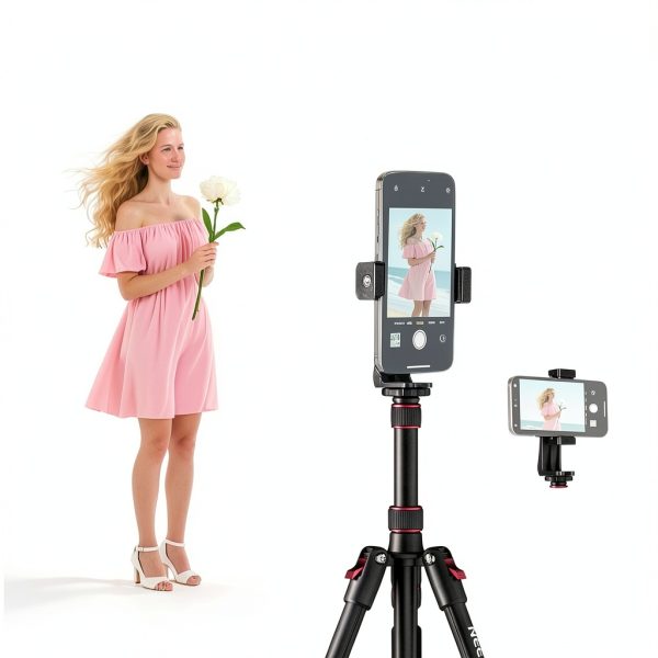 Neewer Basics TP15 Tripod Monopod Heavy Duty Aluminum Travel-4