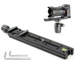 Neewer 200mm Nodal Slide Camera Rail Quick Release Clamp-0