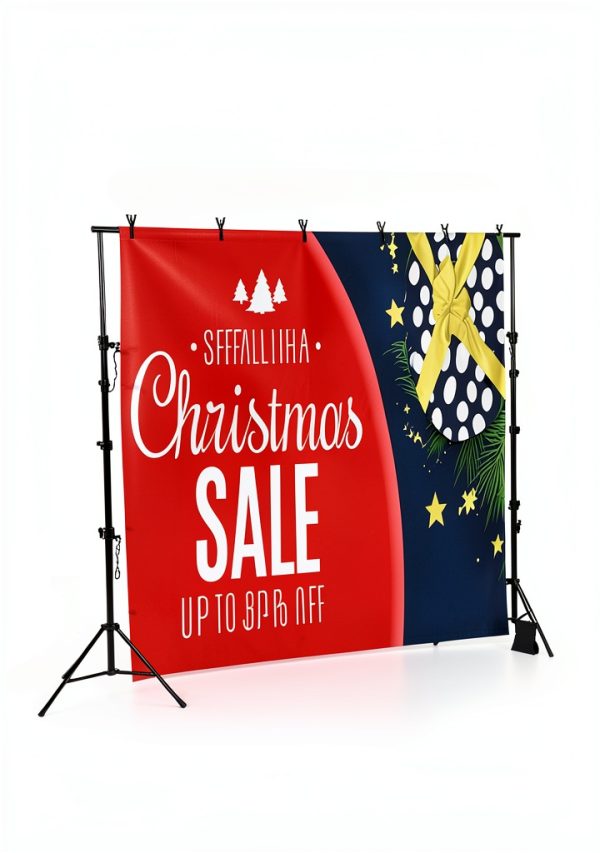Heavy Duty Backdrop Stand Adjustable Photography Studio-4