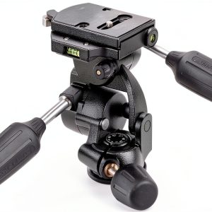 Manfrotto Quick Release Plate with Bubble Levels for Video-0