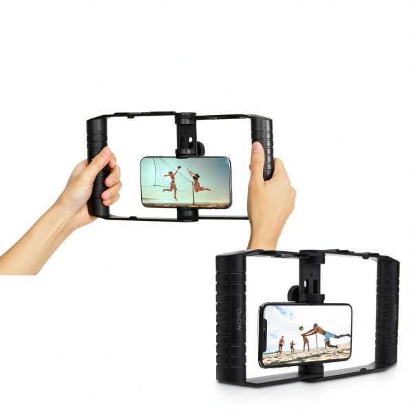 Movo SPR-20 Smartphone Video Cage Rig Flexible Filming-6