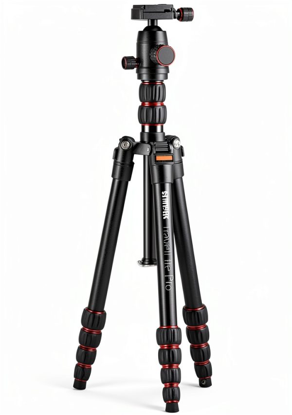 TravelLite Pro Tripod Compact Reverse Folding Photography-0
