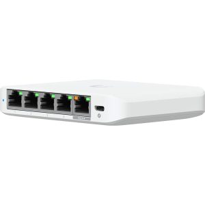 Ubiquiti Flex Mini 2 5G 5 Port Managed Network Switch White-0