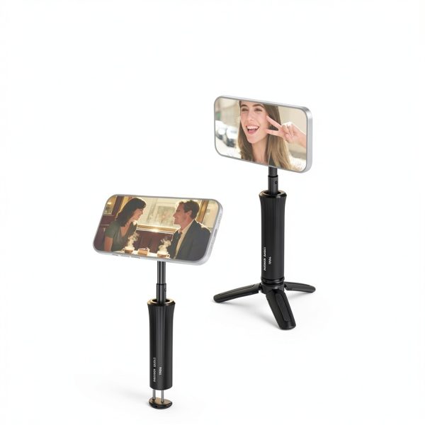 Neewer Airplane Phone Holder Magnetic Tripod Stand Travel-1