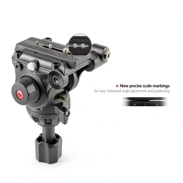 RAUBAY DV-2 Tripod Professional Fluid Head Heavy Duty-1