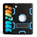 iPad Mini 7 Case 360 Rotating Kickstand Durable Protection-0