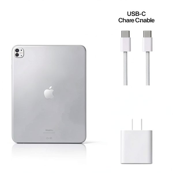 Apple iPad Pro M4 13 inch Silver Space Black OLED Display-8