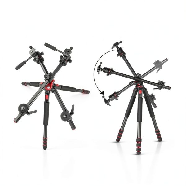 Neewer 73.6 Inch Horizontal Tripod Heavy Duty Aluminum-2