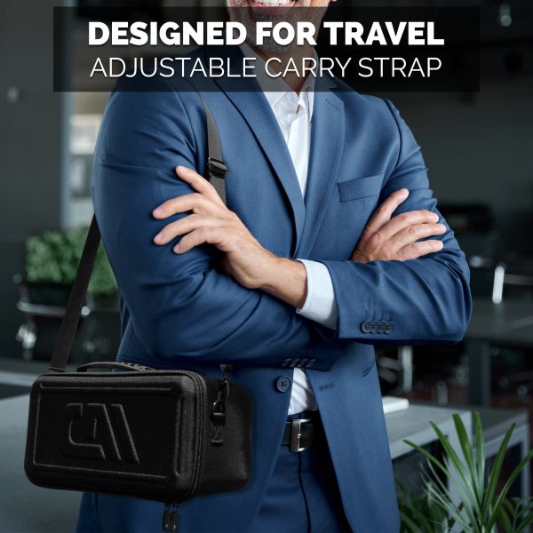 CASEMATIX Travel Case for Meeting Owl Cameras Rugged-3