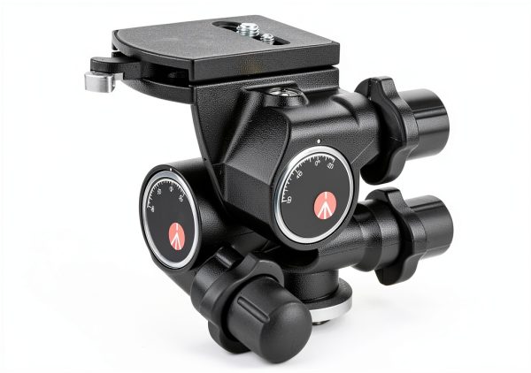 Manfrotto Quick Release Plate with Bubble Levels for Video-2