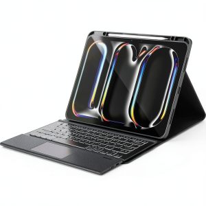 SaharaCase iPad Pro 13 Keyboard Case Vegan Leather Trackpad-0