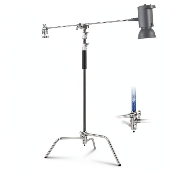 Neewer C Stand Heavy Duty Stainless Steel Photography Light-0