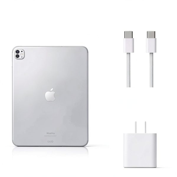 Apple iPad Pro M4 13 inch OLED Silver 256GB Wi Fi Cellular-9