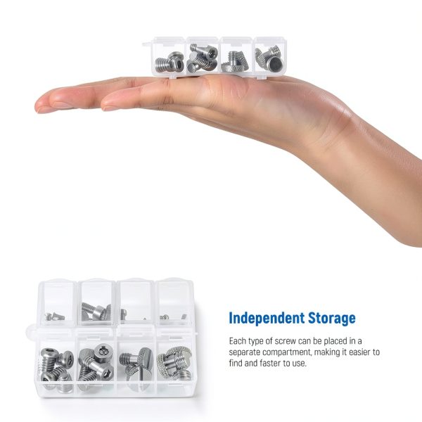 Neewer Camera Screw Set Stainless Steel Photography-5