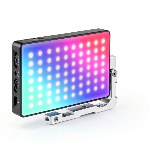 Neewer 12W RGB Video Light Streaming Selfie LED Panel-8