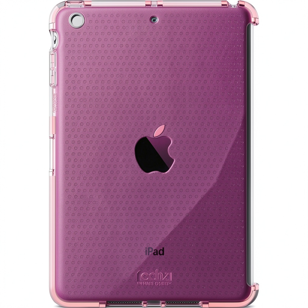 Tech21 iPad Mini case displaying transparent design and D3O material
